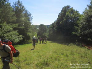 Survival Training Abmarsch