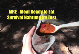 MRE Meal ready to Eat Survival