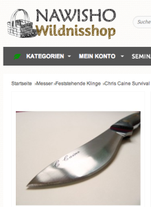 Wildnis Shop NAWISHO