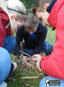 Survival Training Feuer