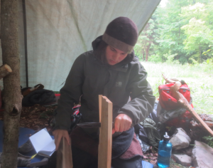 Bushcraft Training Batoning