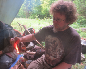 Bushcraft Training Fire Teaching